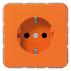 Jung CD1520BFKIO SCHUKO Steckdose erh.Berührungsschutz bruchsicher orange