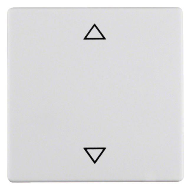 Berker 16206079 Wippe m.Aufdruck Symbol Pfeile Q.1/Q.3 polarweiß samt