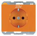 Berker 47357114 Steckdose SCHUKO m.EHBS K.x orange