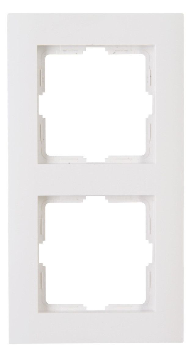 Kopp 402629067 ATHENIS Abdeckrahmen 2f reinweiß