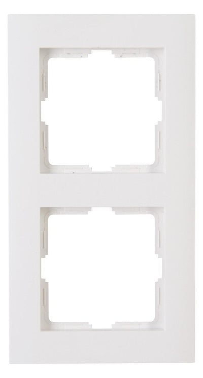 Kopp 402629067 ATHENIS Abdeckrahmen 2f reinweiß