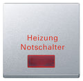 Mert MEG 3327-0460 Wippe f.Heizungs- Notschalter aluminium System M