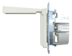 Mert MEG 2311-0419 SCHUKO-Steckdose StK m.Klappdeckel polarweiß System M