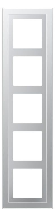 Jung ALD2985-L Rahmen 5fach LS/FD-design Aluminium lackiert