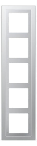 Jung ALD2985-L Rahmen 5fach LS/FD-design Aluminium lackiert