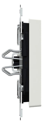 Mert 432719 Wippe m.Fenster rechteckig IP44 polarweiß glänzend System M