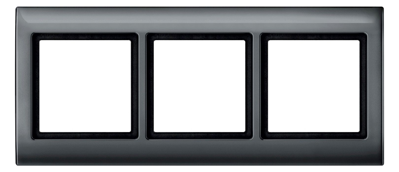Mert 400314 AQUADESIGN-Rahmen 3fach anthrazit