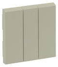 Legrand 864603 Wippe 3-fach Schalter Niloe Step Sand