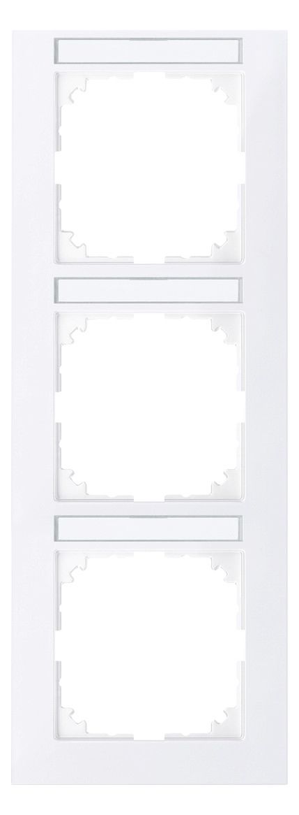 Mert MEG 4032-3625 M-Pure-Rahmen 3f m.Beschriftungsträger senk aktws M-Pure