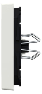 Mert 435219 Wippe m.Kontrollfenster+ Aufd. Steckdose polarweiß glänzend Sys.M