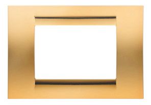 GEWISS GW22262 Abdeckrahmen System Virna 2M Gold