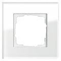 GIRA 021112 Abdeckrahmen 1fach Esprit Glas Weiß