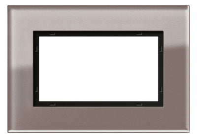 GIRA 1001122 Abdeckrahmen 1,5fach Esprit Glas Umbra