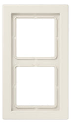 Jung LSD982W Rahmen 2fach LS/FD-design weiß