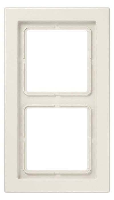 Jung LSD982W Rahmen 2fach LS/FD-design weiß