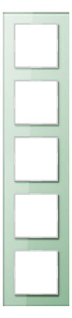 Jung AC585GLWMT Glasrahmen 5fach Serie A creation mattweiß