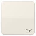 Jung CD590L Wippe Symbol Licht weiß