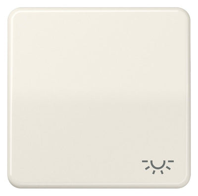 Jung CD590L Wippe Symbol Licht weiß
