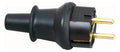 Kopp 173016053 Schuko Stecker 2 Schukos. gem.Norm CEE 7/VII u.Knickschutz