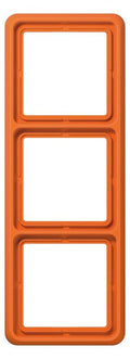Jung CD583WUO Rahmen 3fach bruchsicher orange