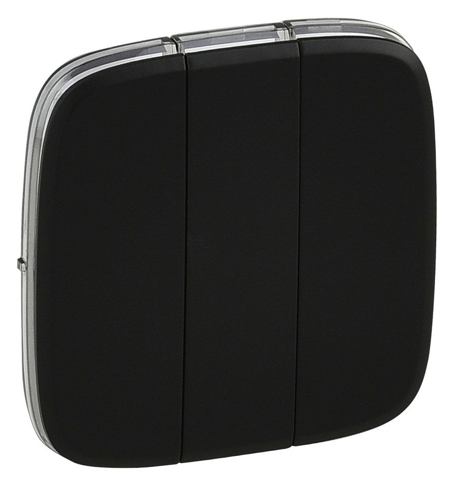 Legrand 755038 Wippe 3-fach Schalter Valena Allure schwarz