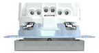 Mert MEG 2303-0460 SCHUKO-Steckdose BRS Ko.+Schriftfeld StK aluminium System M