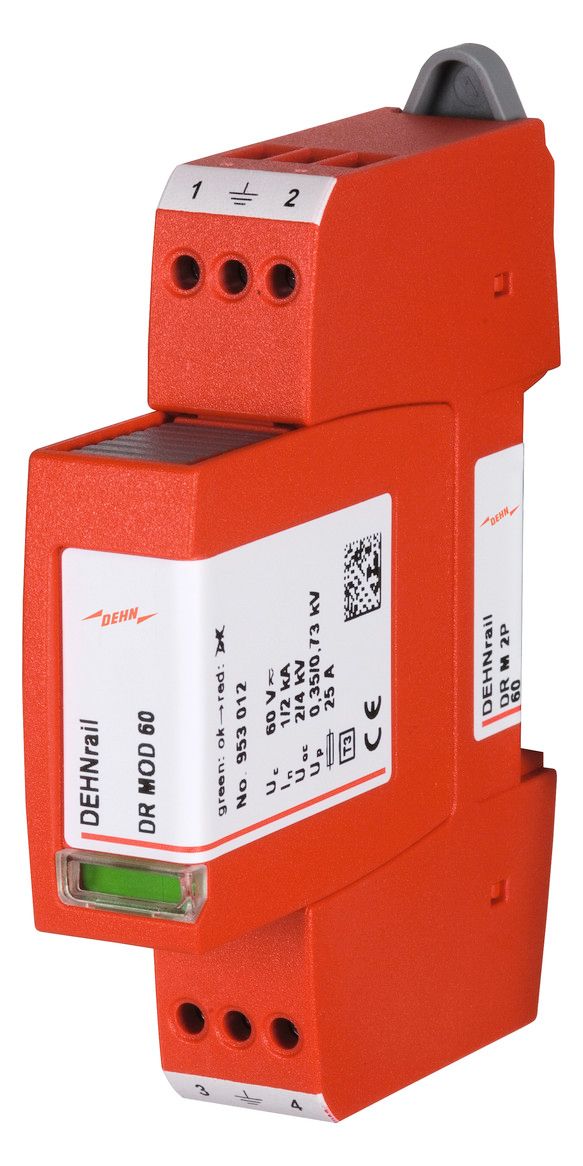 Dehn 953202 DRM2P60 Überspannungs- ableiter Typ 3 DEHNrail M 2pol 60V