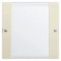 GIRA 213101 Wippenset 1fach BSF System 55 Klar/Cremeweiß glänzend