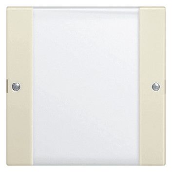 GIRA 213101 Wippenset 1fach BSF System 55 Klar/Cremeweiß glänzend