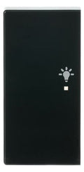 BJ 6231-21-81 Wippe links 2-fach Licht Busch-free@home anthrazit