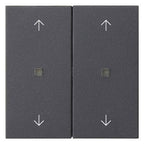 GIRA 538628 Wippe 2fach Pfeile KF System 55 Anthrazit