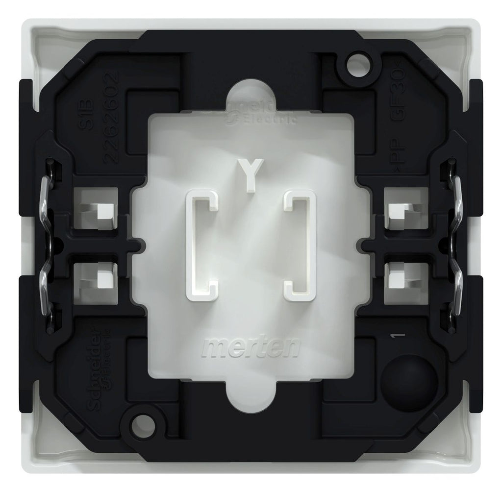 Mert 432225 Wippe 0/1 aktivweiß glänzend System M