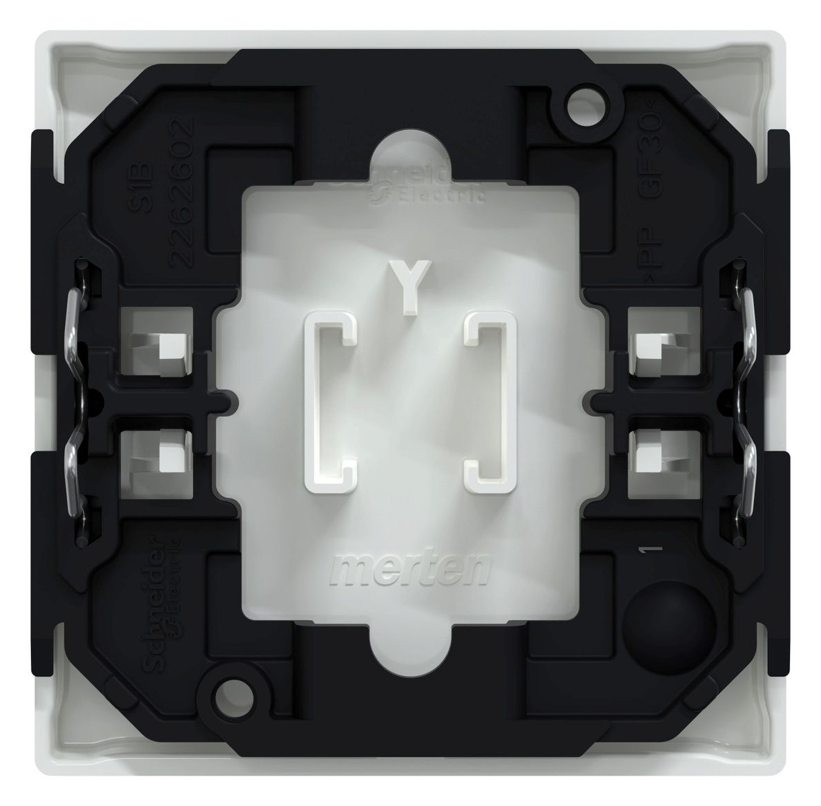Mert 432225 Wippe 0/1 aktivweiß glänzend System M