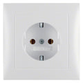 Berker 47429909 Steckdose SCHUKO m.Abdeckplatte S.1 polarweiß matt