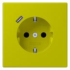 Jung LC1520-18C249 SCHUKO-Steckd.m.USB Typ C LC4320F