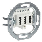 BJ 0243/04 TAE-Anschlussdose 3x6 NFN alpinweiss