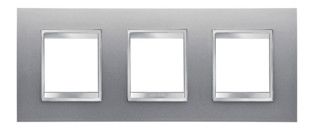 GEWISS GW16226VT Abdeckrahmen LUX International 2+2+2M horiz. Titan
