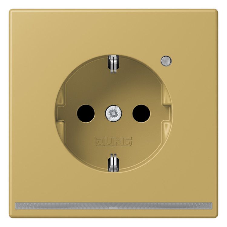Jung ME1520-OCLNW SCHUKO-Steckdose m.LED-Licht