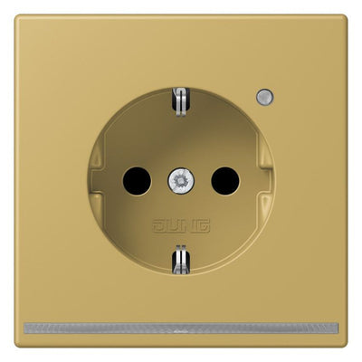 Jung ME1520-OCLNW SCHUKO-Steckdose m.LED-Licht
