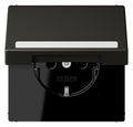 Jung LC1520BFNAKL259 SCHUKO-Steckd.KI m. Klappdeckel m.S
