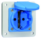 Bals 71105 Schuko-Anbausteckdose 16A 3p IP54 blau ortsfest