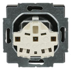 BJ 20 EUCRB-885 SCHUKO Steckdosen Einsatz o.Spreize schwarz matt future