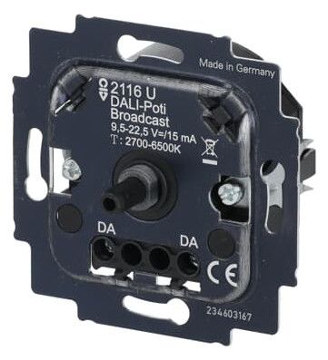 BJ 2116 U DALI-Potenziometer-Einsatz tunable white Busch-Dimmer