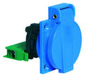 Bals 7168 Schuko-Anbausteckdose 16A 3p IP54 blau H/B/T:61,5x24,5x70mm