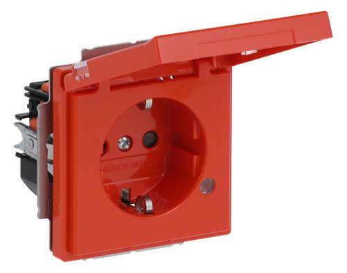 BJ 20 EUKNBL-14-82 SCHUKO Steckdosen-Einsatz org RAL2004 future