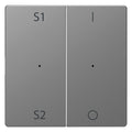 Mert MEG 5228-6036 Wippen Taster-Modul 2fach (Szene1/2 1/0) Edelstahl