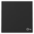 GIRA 3287005 Wippe Symbol Tür System 55 Schwarz matt (lackiert)