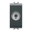 GEWISS GW12054 Wechselschalter m.Schlüssel 1M 1P 10AX Schwarz