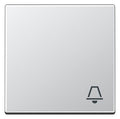 Jung A590KAL Wippe Symbol Klingel Serie A aluminium