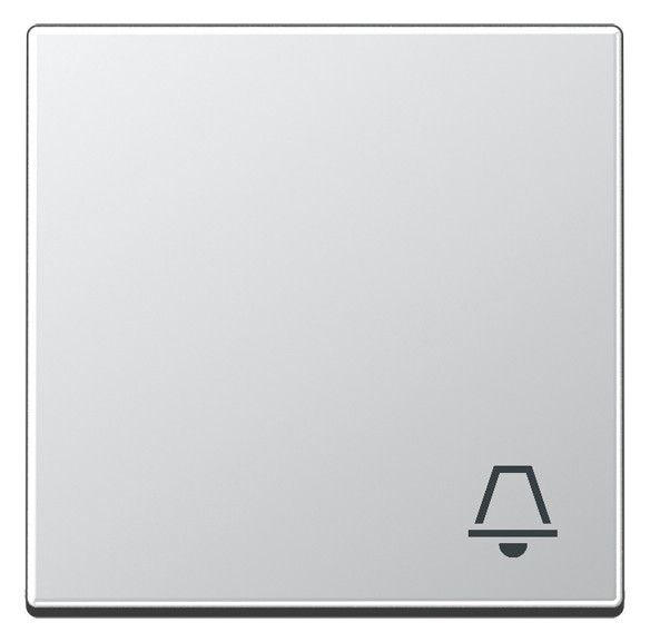 Jung A590KAL Wippe Symbol Klingel Serie A aluminium